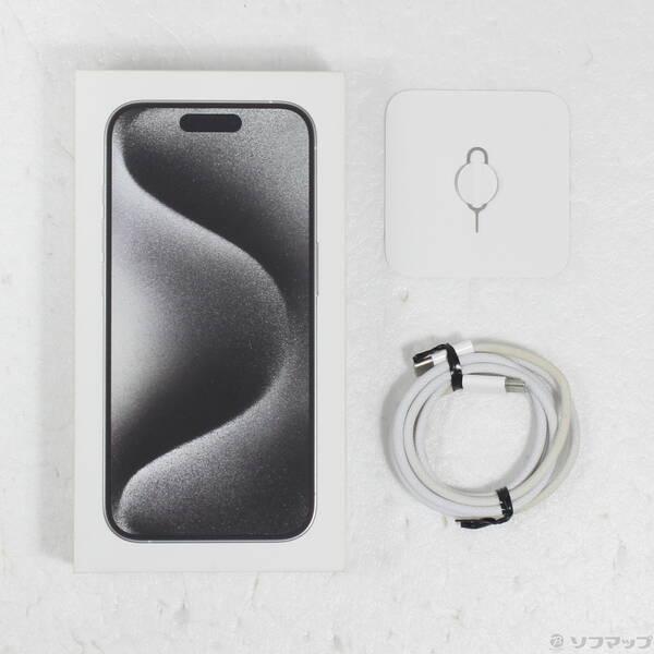〔中古〕Apple(アップル) iPhone15 Pro 256GB ホワイトチタニウム MTUD3J／A SIMフリー〔377-ud〕 |  | 04
