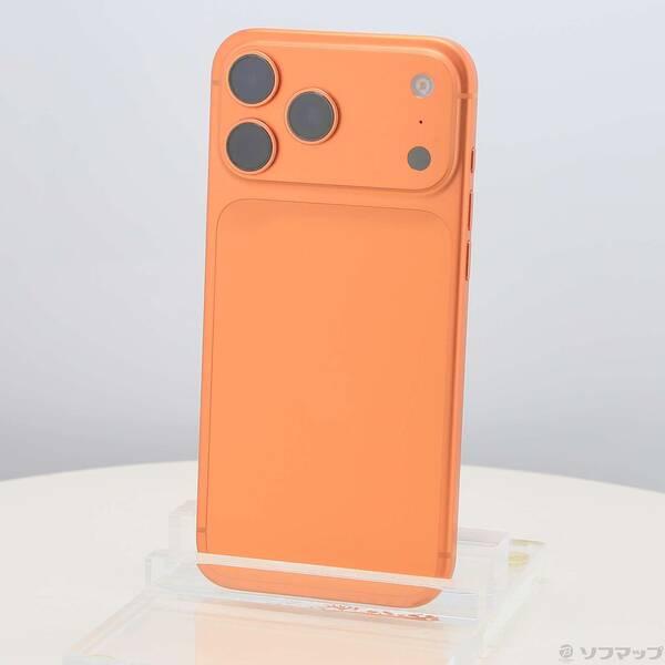 〔中古〕Apple(アップル) iPhone17 Pro Max 2TB コズミックオレンジ MFYK4J／A SIMフリー〔305-ud〕 | 