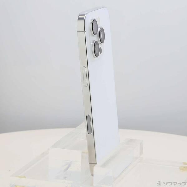 〔中古〕Apple(アップル) iPhone16 Pro 256GB ホワイトチタニウム MYN13J／A SIMフリー〔352-ud〕 |  | 03