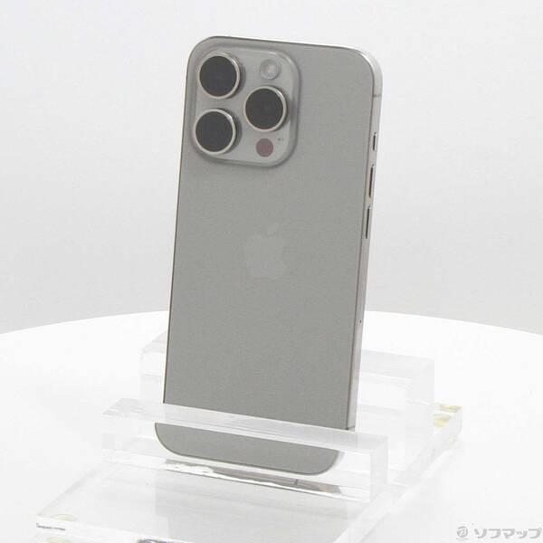 〔中古〕Apple(アップル) iPhone15 Pro 256GB ナチュラルチタニウム MTUF3J／A SIMフリー〔368-ud〕 | 