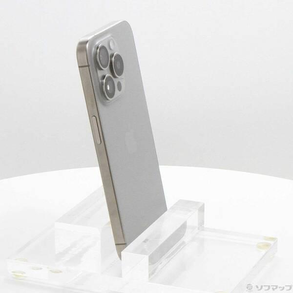 〔中古〕Apple(アップル) iPhone15 Pro 256GB ナチュラルチタニウム MTUF3J／A SIMフリー〔368-ud〕 |  | 03