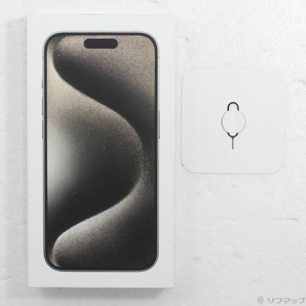 〔中古〕Apple(アップル) iPhone15 Pro 256GB ナチュラルチタニウム MTUF3J／A SIMフリー〔368-ud〕 |  | 04