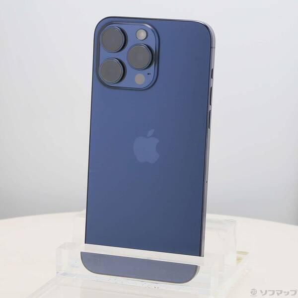 〔中古〕Apple(アップル) iPhone15 Pro Max 512GB ブルーチタニウム MU6X3J／A SIMフリー〔368-ud〕 | 