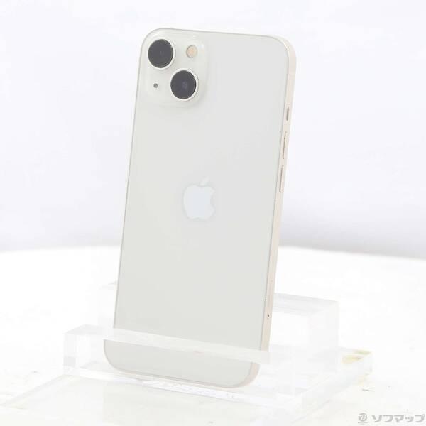 〔中古〕Apple(アップル) iPhone13 256GB スターライト MLNJ3J／A SIMフリー〔348-ud〕 | 