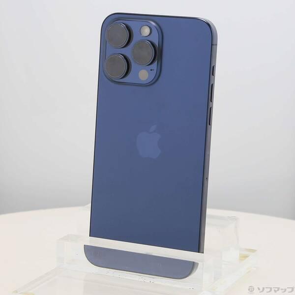 〔中古〕Apple(アップル) iPhone15 Pro Max 512GB ブルーチタニウム MU6X3J／A SIMフリー〔262-ud〕 | 