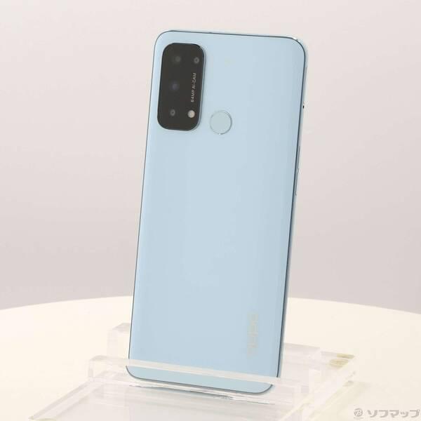 〔中古〕OPPO(オッポ) OPPO Reno5 A 128GB アイスブルー A101OP Y!mobile SIMフリー〔344-ud〕 | 