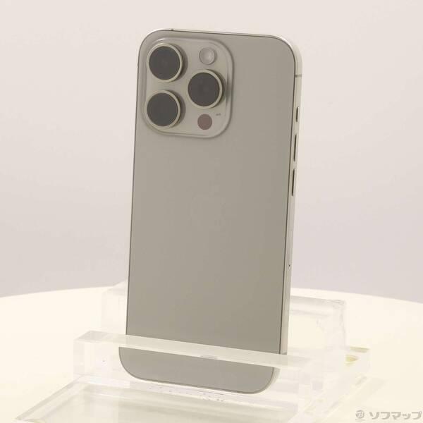 〔中古〕Apple(アップル) iPhone15 Pro 128GB ナチュラルチタニウム MTU93J／A SIMフリー〔344-ud〕 | 