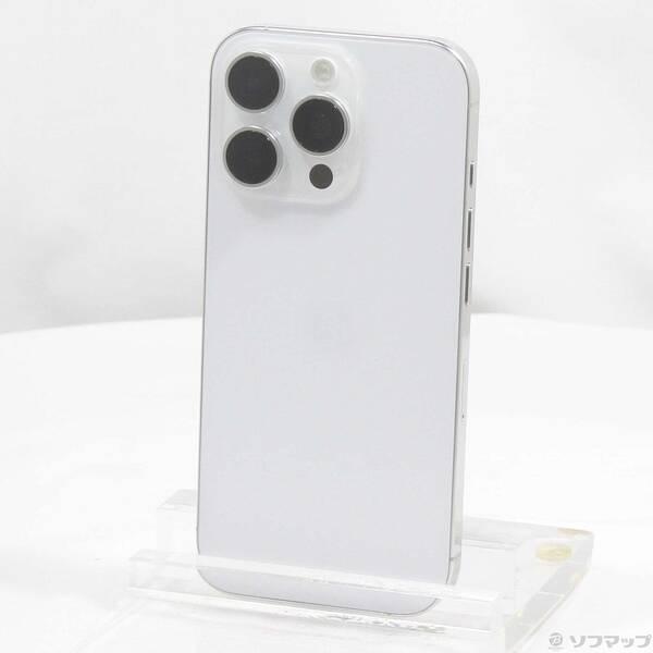 〔中古〕Apple(アップル) iPhone16 Pro 256GB ホワイトチタニウム MYN13J／A SIMフリー〔251-ud〕 | 