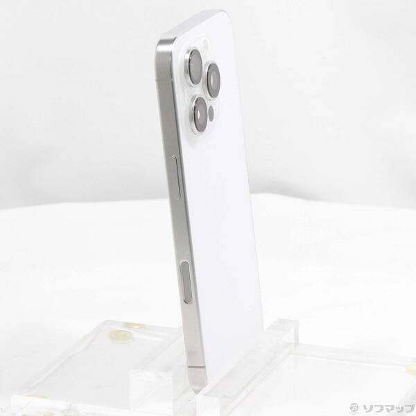 〔中古〕Apple(アップル) iPhone16 Pro 256GB ホワイトチタニウム MYN13J／A SIMフリー〔251-ud〕 |  | 03