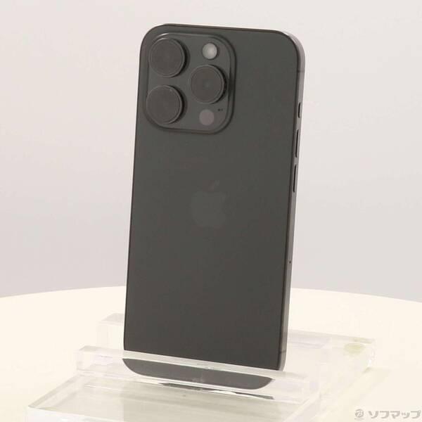 〔中古〕Apple(アップル) iPhone15 Pro 128GB ブラックチタニウム MTU73J／A SIMフリー〔377-ud〕 | 