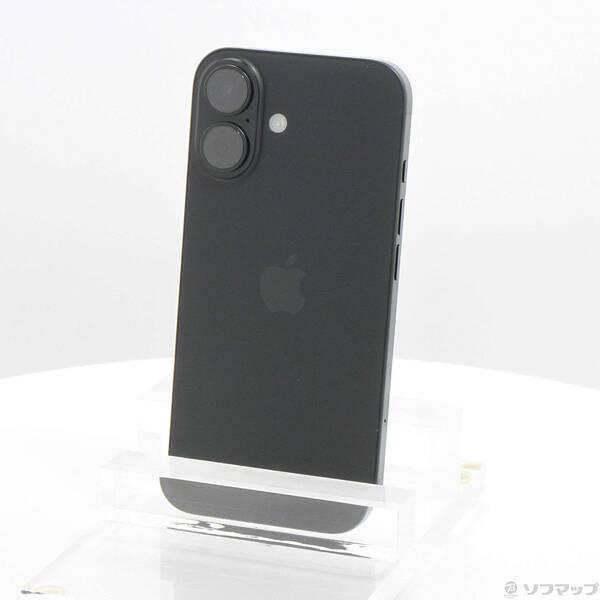 〔中古〕Apple(アップル) iPhone16 256GB ブラック MYDW3J／A SIMフリー〔348-ud〕 | 
