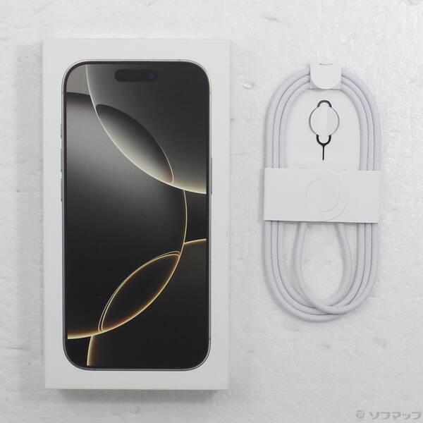 〔中古〕Apple(アップル) iPhone16 Pro 256GB ナチュラルチタニウム MYN33J／A SIMフリー〔349-ud〕 |  | 04