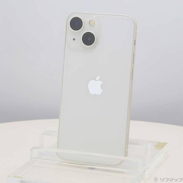 〔中古〕Apple(アップル) iPhone13 mini 128GB スターライト MLJE3J／A SIMフリー〔269-ud〕 | 