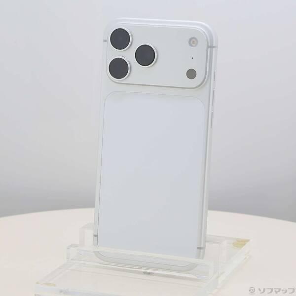 〔中古〕Apple(アップル) iPhone17 Pro Max 1TB シルバー MFYF4J／A SIMフリー〔368-ud〕 | 