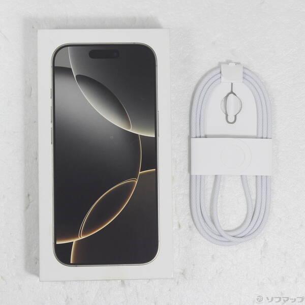 〔中古〕Apple(アップル) iPhone16 Pro 256GB ナチュラルチタニウム MYN33J／A SIMフリー〔377-ud〕 |  | 04