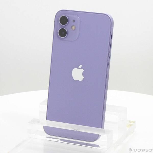 〔中古〕Apple(アップル) iPhone12 64GB パープル MJNH3J／A SIMフリー〔297-ud〕 | 