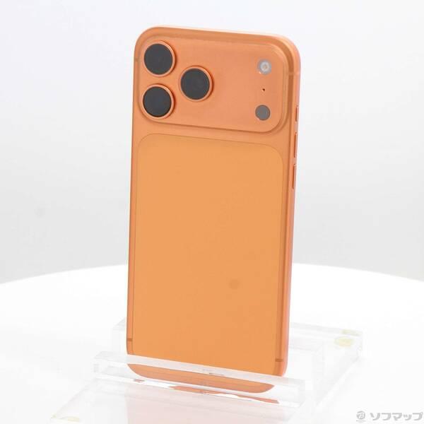 〔中古〕Apple(アップル) iPhone17 Pro Max 512GB コズミックオレンジ MFYD4J／A SIMフリー〔262-ud〕 | 