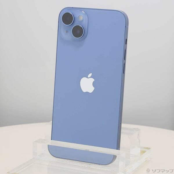 〔中古〕Apple(アップル) iPhone14 Plus 128GB ブルー MQ4H3J／A SIMフリー〔377-ud〕 | 