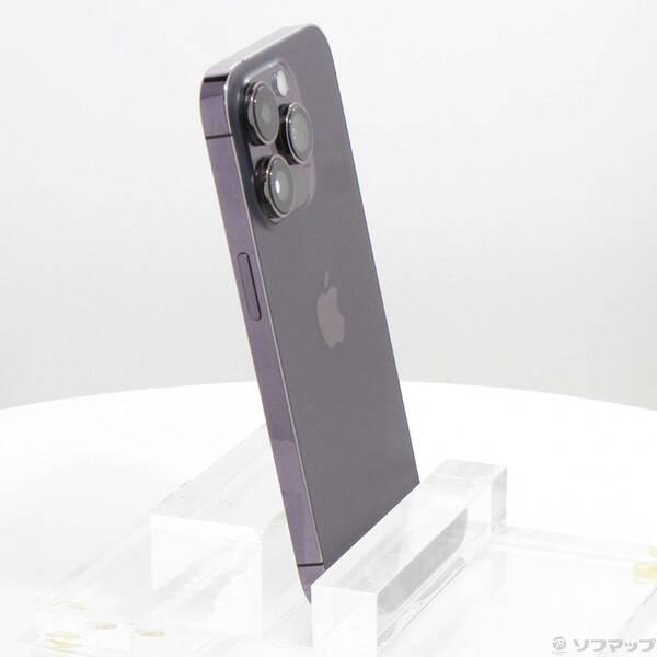 〔中古〕Apple(アップル) iPhone14 Pro 512GB ディープパープル MQ283J／A SIMフリー〔377-ud〕 |  | 03