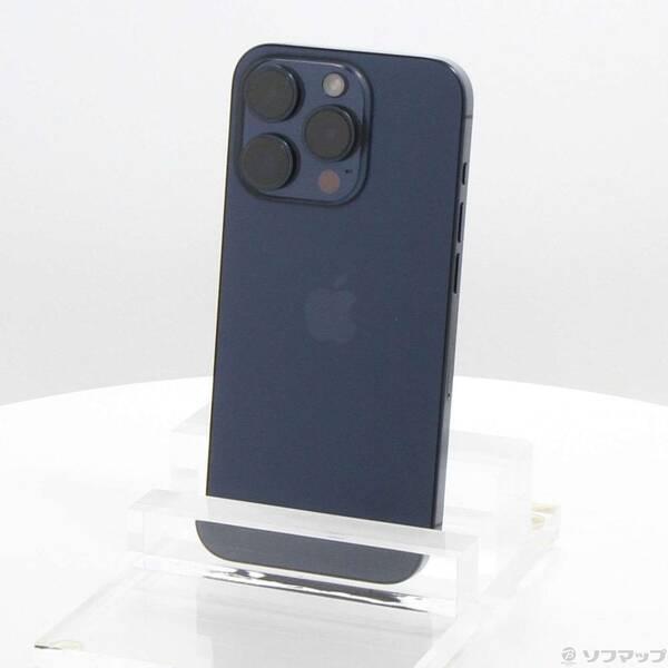 〔中古〕Apple(アップル) iPhone15 Pro 256GB ブルーチタニウム MTUG3J／A SIMフリー〔377-ud〕 | 