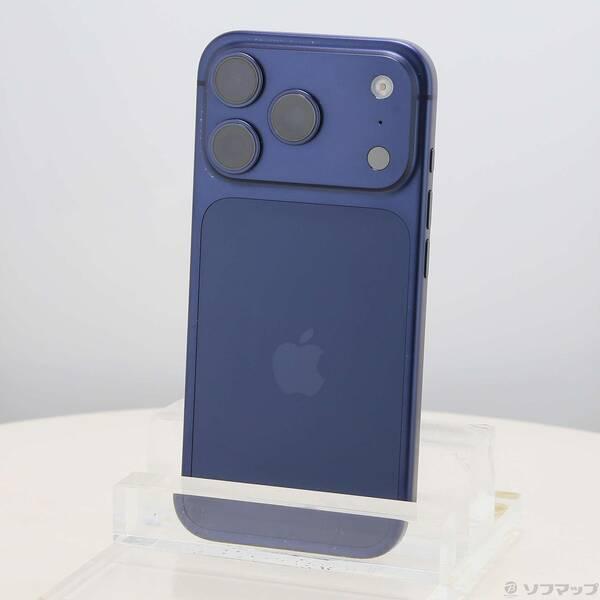 〔中古〕Apple(アップル) iPhone17 Pro 512GB ディープブルー MG8C4J／A SIMフリー〔344-ud〕 | 