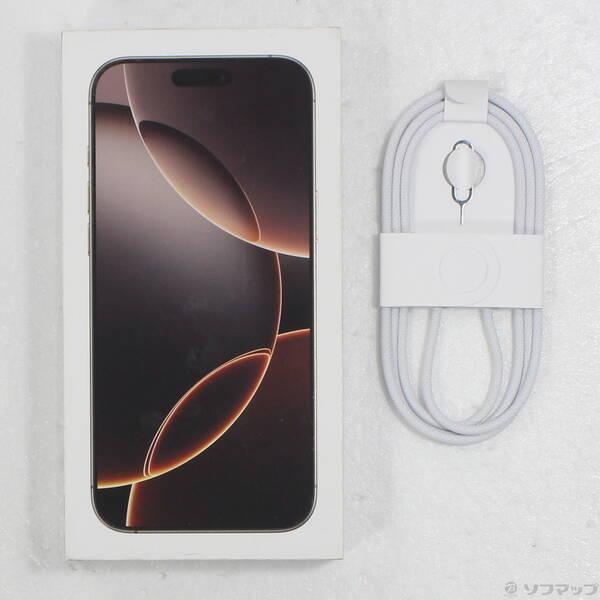 〔中古〕Apple(アップル) iPhone16 Pro Max 1TB デザートチタニウム MYWT3J／A SIMフリー〔295-ud〕 |  | 04