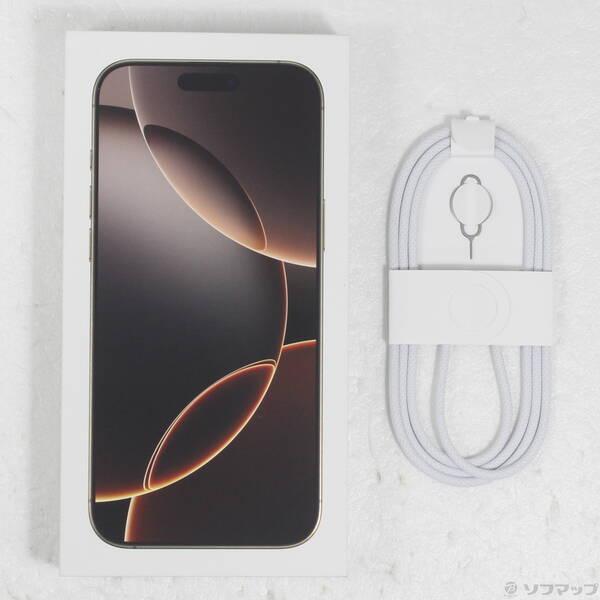 〔中古〕Apple(アップル) iPhone16 Pro Max 256GB デザートチタニウム MYWJ3J／A SIMフリー〔269-ud〕 |  | 04