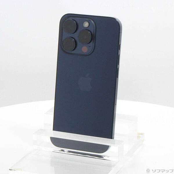 〔中古〕Apple(アップル) iPhone15 Pro 256GB ブルーチタニウム MTUG3J／A SIMフリー〔368-ud〕 | 