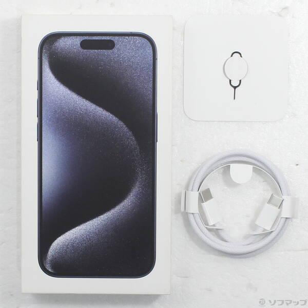 〔中古〕Apple(アップル) iPhone15 Pro 256GB ブルーチタニウム MTUG3J／A SIMフリー〔368-ud〕 |  | 04