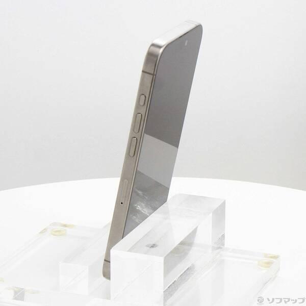 〔中古〕Apple(アップル) iPhone15 Pro 256GB ナチュラルチタニウム MTUF3J／A SIMフリー〔198-ud〕 |  | 01