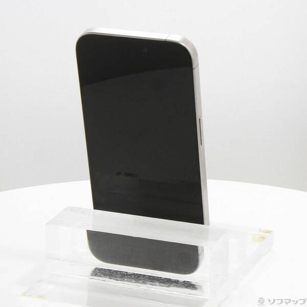 〔中古〕Apple(アップル) iPhone15 Pro 256GB ナチュラルチタニウム MTUF3J／A SIMフリー〔198-ud〕 |  | 02
