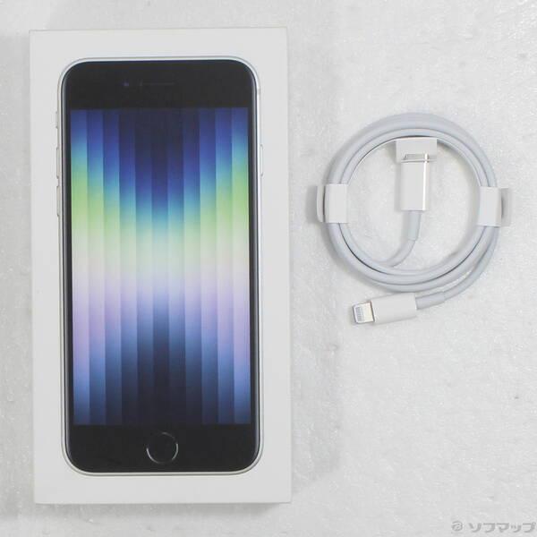 〔中古〕Apple(アップル) iPhone SE 第3世代 64GB スターライト MMYD3J／A SIMフリー〔348-ud〕 |  | 04