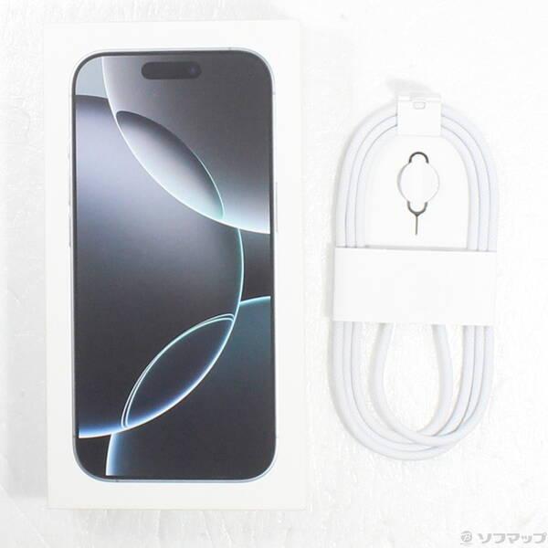〔中古〕Apple(アップル) iPhone16 Pro 256GB ホワイトチタニウム MYN13J／A SIMフリー〔258-ud〕 |  | 04