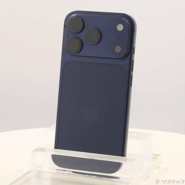 〔中古〕Apple(アップル) iPhone17 Pro 256GB ディープブルー MG874J／A SIMフリー〔368-ud〕 | 