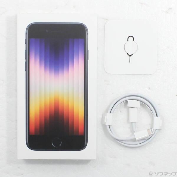 〔中古〕Apple(アップル) iPhone SE 第3世代 64GB ミッドナイト MMYC3J／A SIMフリー〔305-ud〕 |  | 04