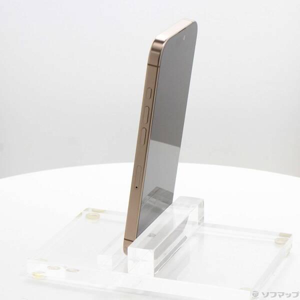 〔中古〕Apple(アップル) iPhone16 Pro 128GB デザートチタニウム MYMX3J／A SIMフリー〔198-ud〕 |  | 01