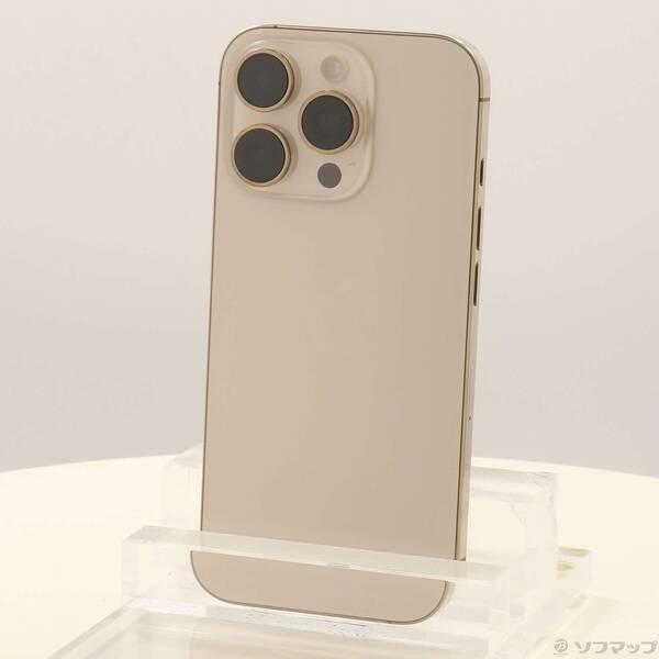 〔中古〕Apple(アップル) iPhone16 Pro 256GB デザートチタニウム MYN23J／A SIMフリー〔198-ud〕 | 