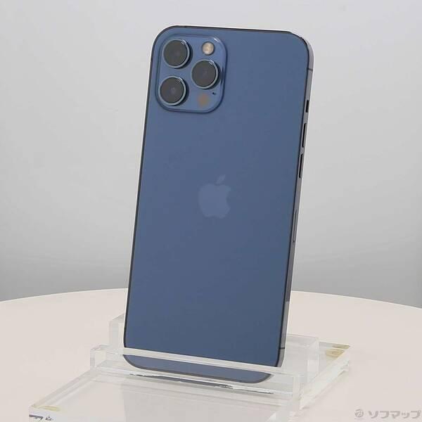 〔中古〕Apple(アップル) iPhone12 Pro Max 256GB パシフィックブルー MGD23J／A SIMフリー〔276-ud〕 | 