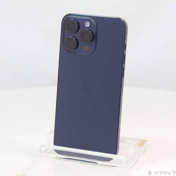 〔中古〕Apple(アップル) iPhone15 Pro Max 512GB ブルーチタニウム MU6X3J／A SIMフリー〔276-ud〕 | 