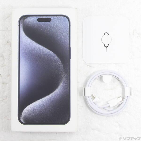 〔中古〕Apple(アップル) iPhone15 Pro Max 512GB ブルーチタニウム MU6X3J／A SIMフリー〔276-ud〕 |  | 04