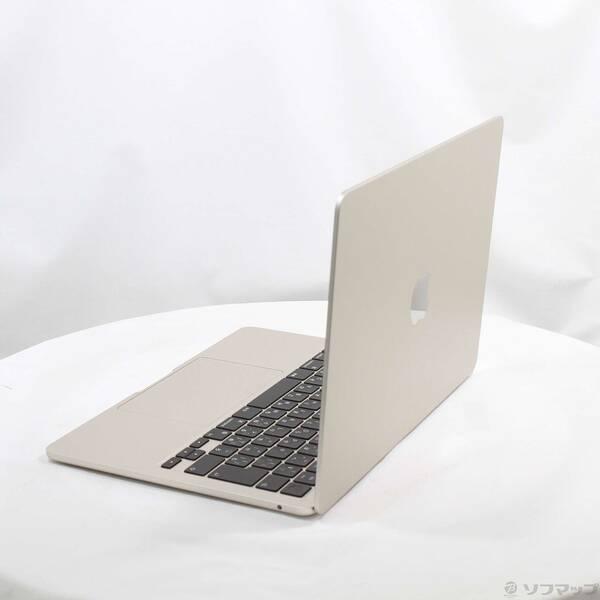 〔中古〕Apple(アップル) MacBook Air 13.6-inch Late-2024 MC7W4J／A Apple M2 8コアCPU_8コアGPU 16GB SSD256GB スターライト 〔26.3 Tahoe〕〔377-ud〕 |  | 01