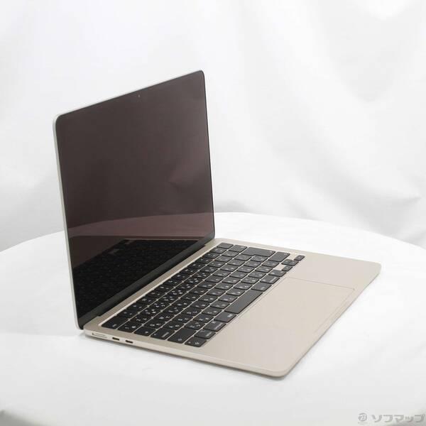 〔中古〕Apple(アップル) MacBook Air 13.6-inch Late-2024 MC7W4J／A Apple M2 8コアCPU_8コアGPU 16GB SSD256GB スターライト 〔26.3 Tahoe〕〔377-ud〕 |  | 03