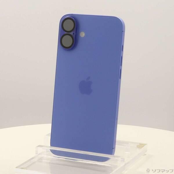 〔中古〕Apple(アップル) iPhone16 Plus 128GB ウルトラマリン MXVE3J／A SIMフリー〔377-ud〕 | 