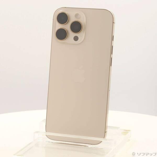 〔中古〕Apple(アップル) iPhone16 Pro Max 1TB デザートチタニウム MYWT3J／A SIMフリー〔251-ud〕 | 