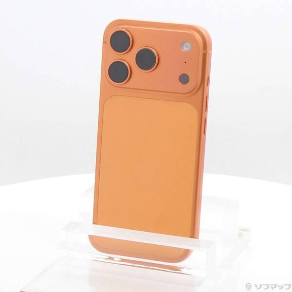〔中古〕Apple(アップル) iPhone17 Pro 512GB コズミックオレンジ MG8A4J／A SIMフリー〔349-ud〕 | 