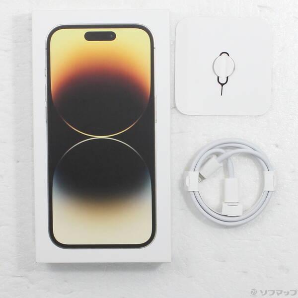 〔中古〕Apple(アップル) iPhone14 Pro 256GB ゴールド MQ173J／A SIMフリー〔377-ud〕 |  | 04