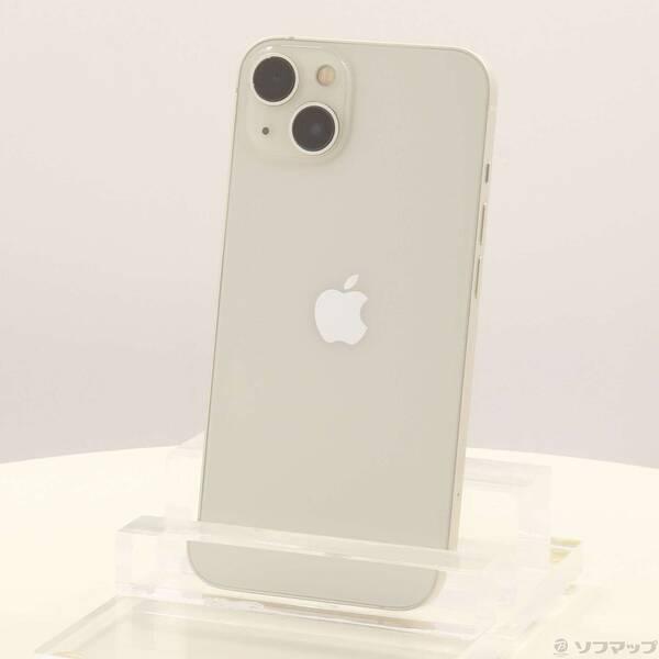 〔中古〕Apple(アップル) iPhone13 128GB スターライト MLND3J／A SIMフリー〔377-ud〕 | 
