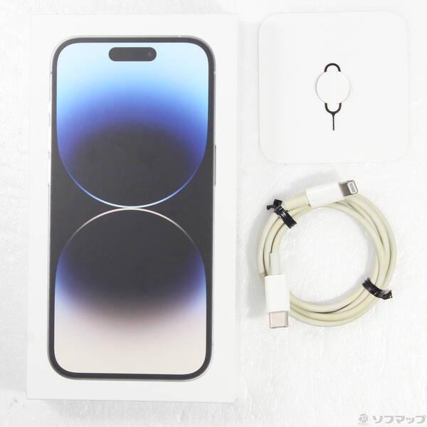 〔中古〕Apple(アップル) iPhone14 Pro 256GB シルバー MQ0Y3J／A SIMフリー〔377-ud〕 |  | 04