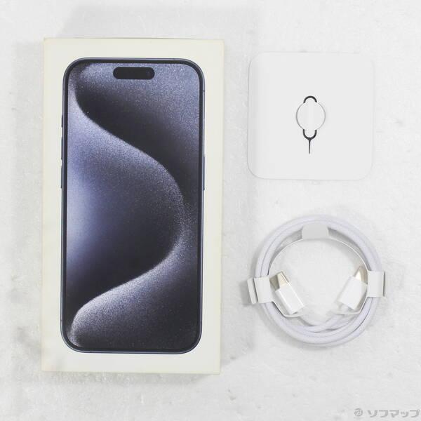 〔中古〕Apple(アップル) iPhone15 Pro 256GB ブルーチタニウム MTUG3J／A SIMフリー〔377-ud〕 |  | 04