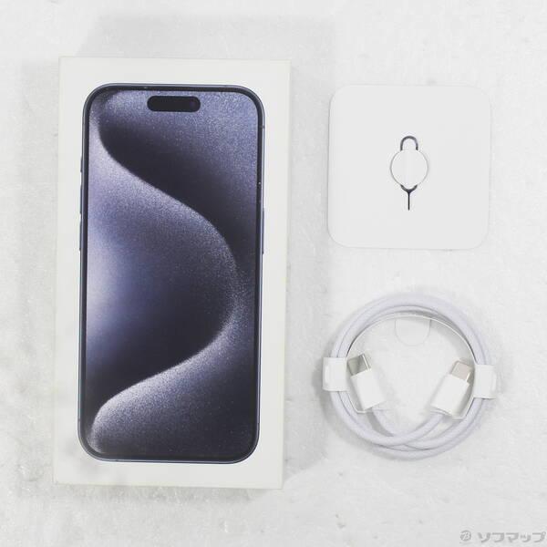 〔中古〕Apple(アップル) iPhone15 Pro 128GB ブルーチタニウム MTUA3J／A SIMフリー〔305-ud〕 |  | 04